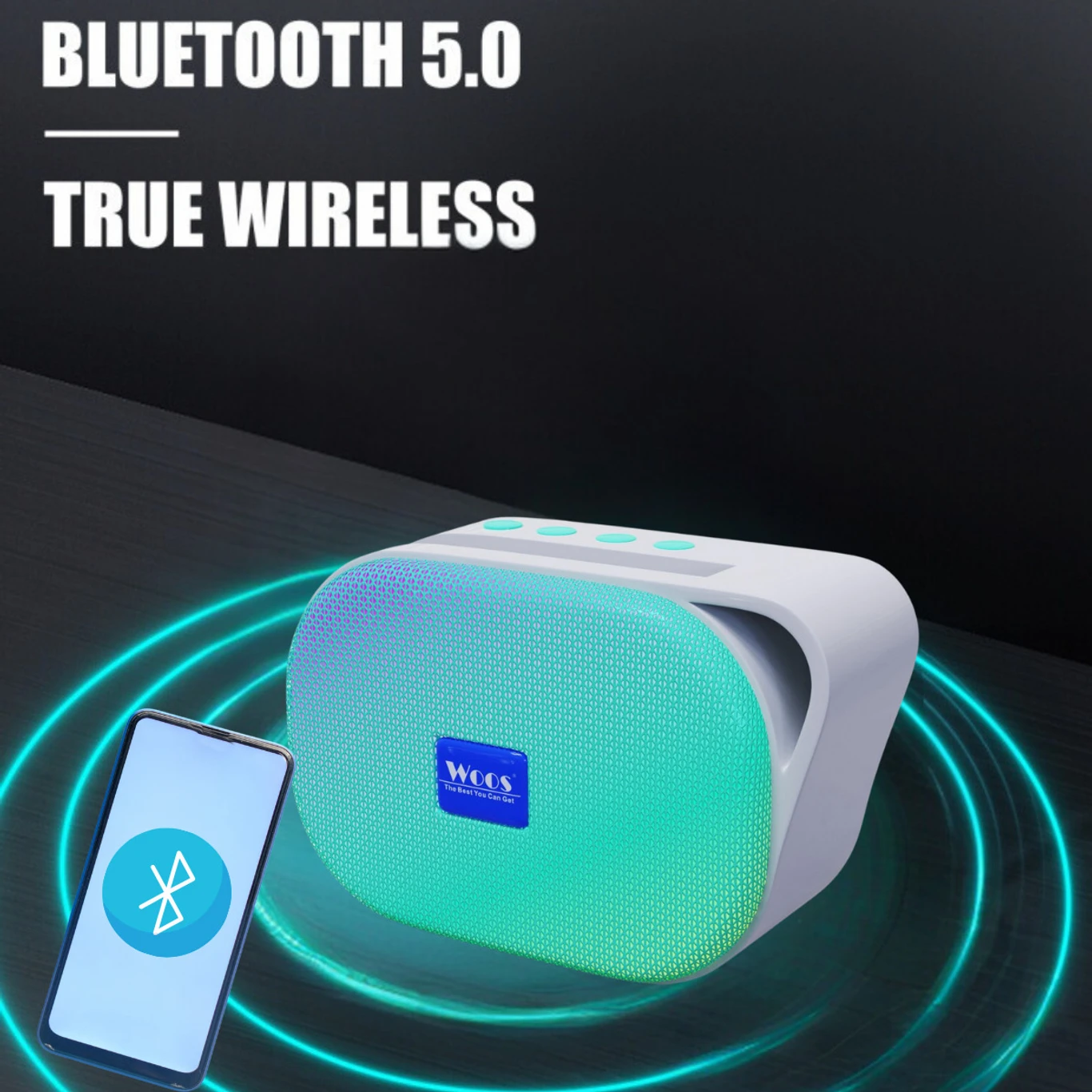 WOOS Woos Bluetooth Speakers Portable Wireless Speaker HD Sound Party Speakers 10 W Bluetooth Speaker