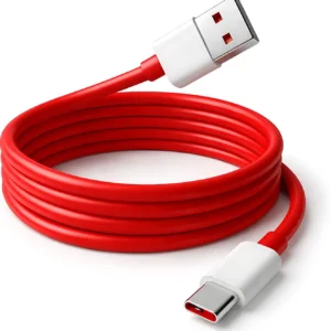 65W ROYAL RED Type-C Data Cable (Model: DC-007)