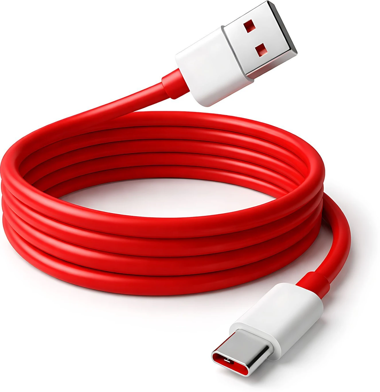 65W ROYAL RED Type-C Data Cable (Model: DC-007)