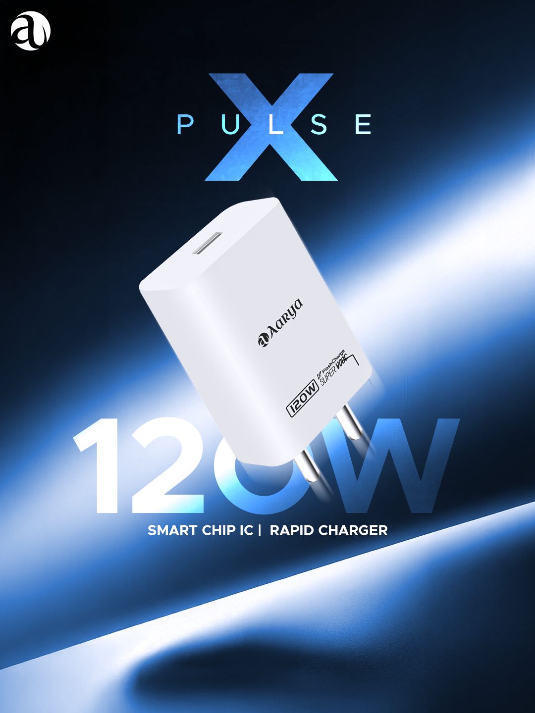 AARYA ARCH-936 PULSE X 120W SUPER FAST CHARGER