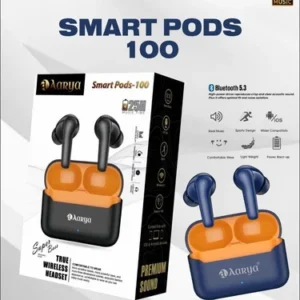 AARYA TWS SMART PODS-100 TRUE WIRELESS HEADSET(WHITE)