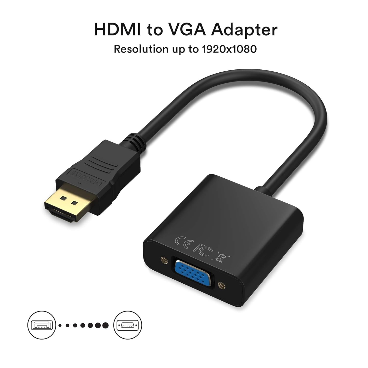 HDTV to VGA Adapter